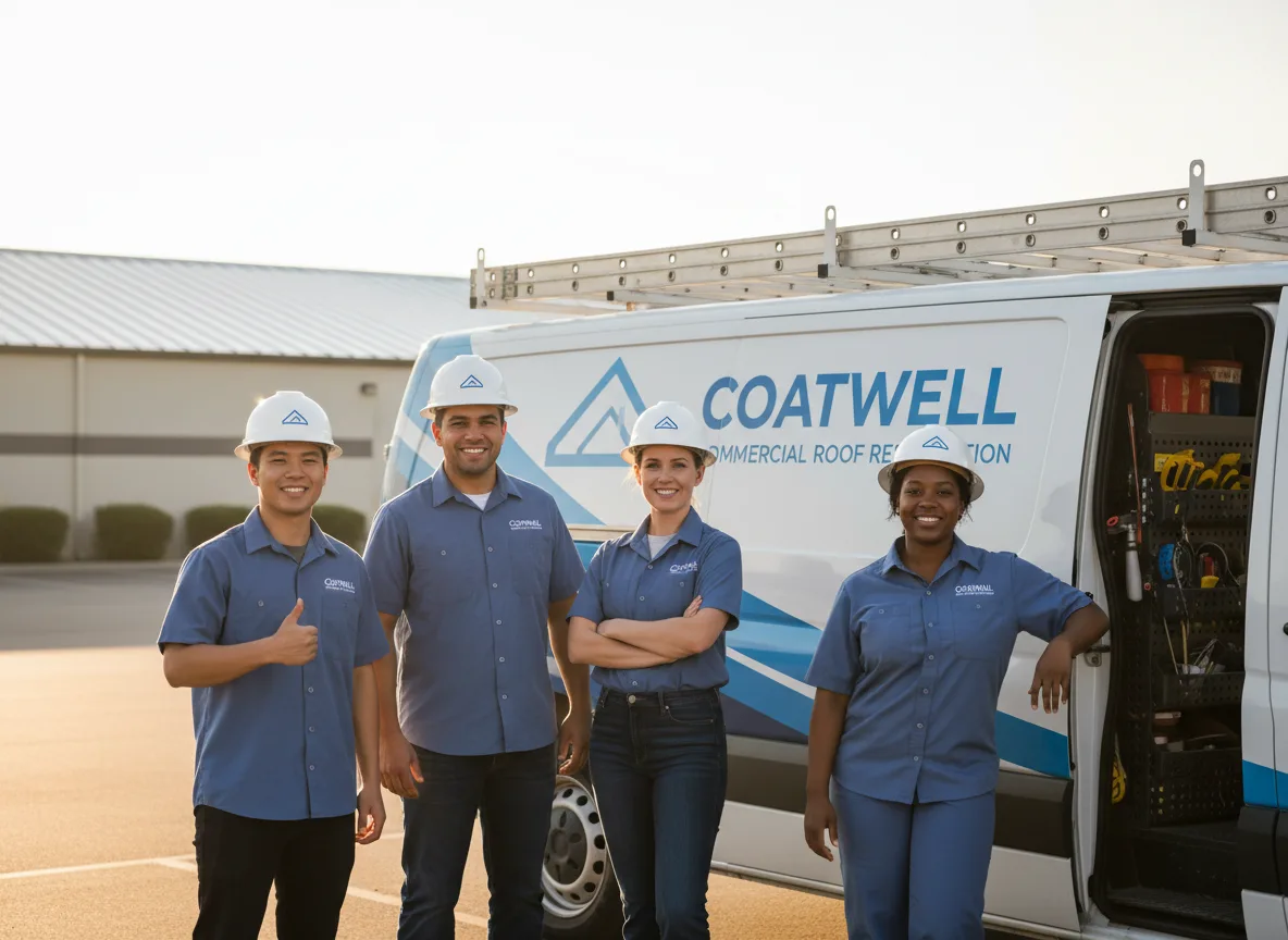 Commercial roof coating company in United, PA